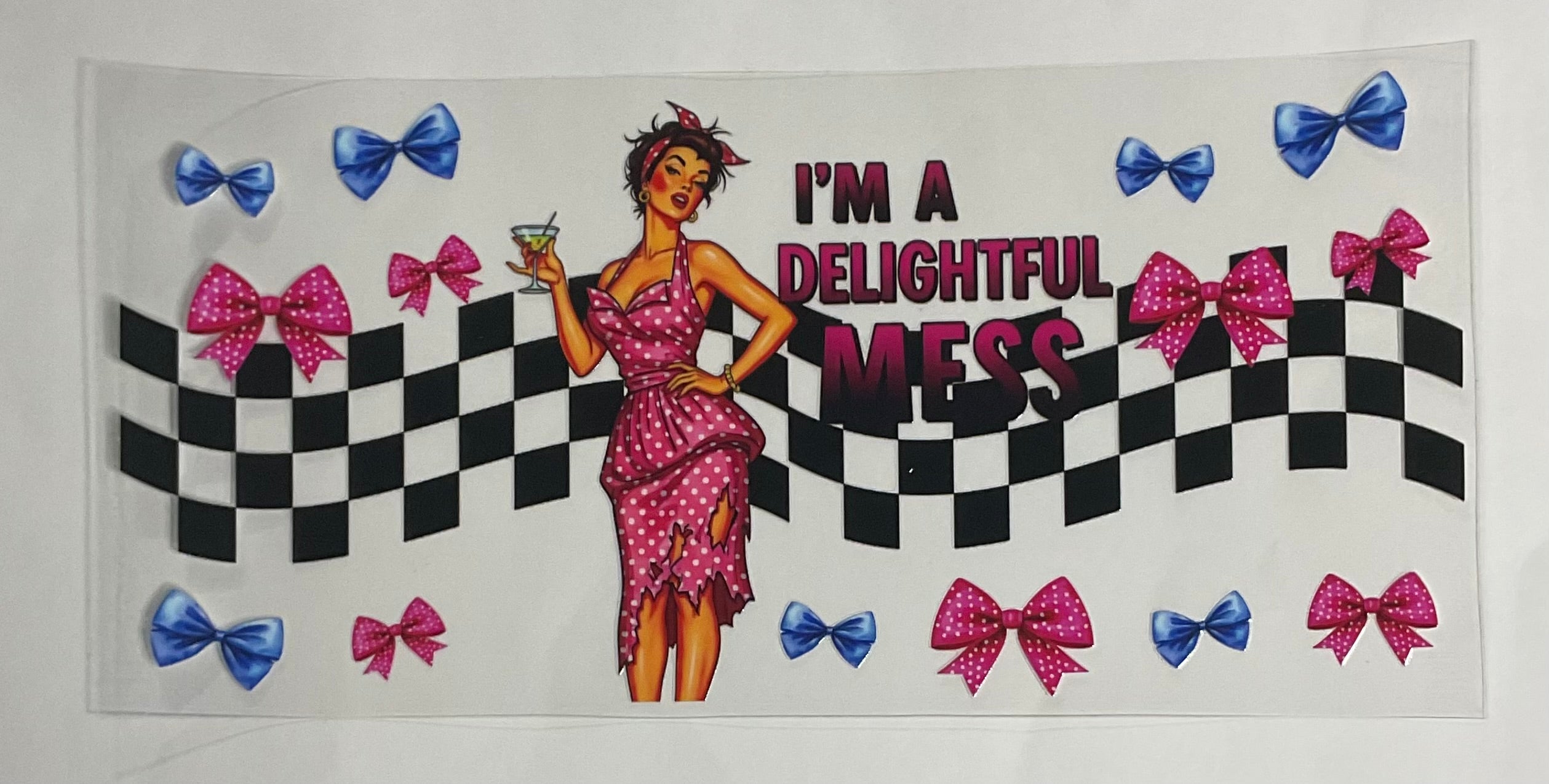 I'm a delightful mess