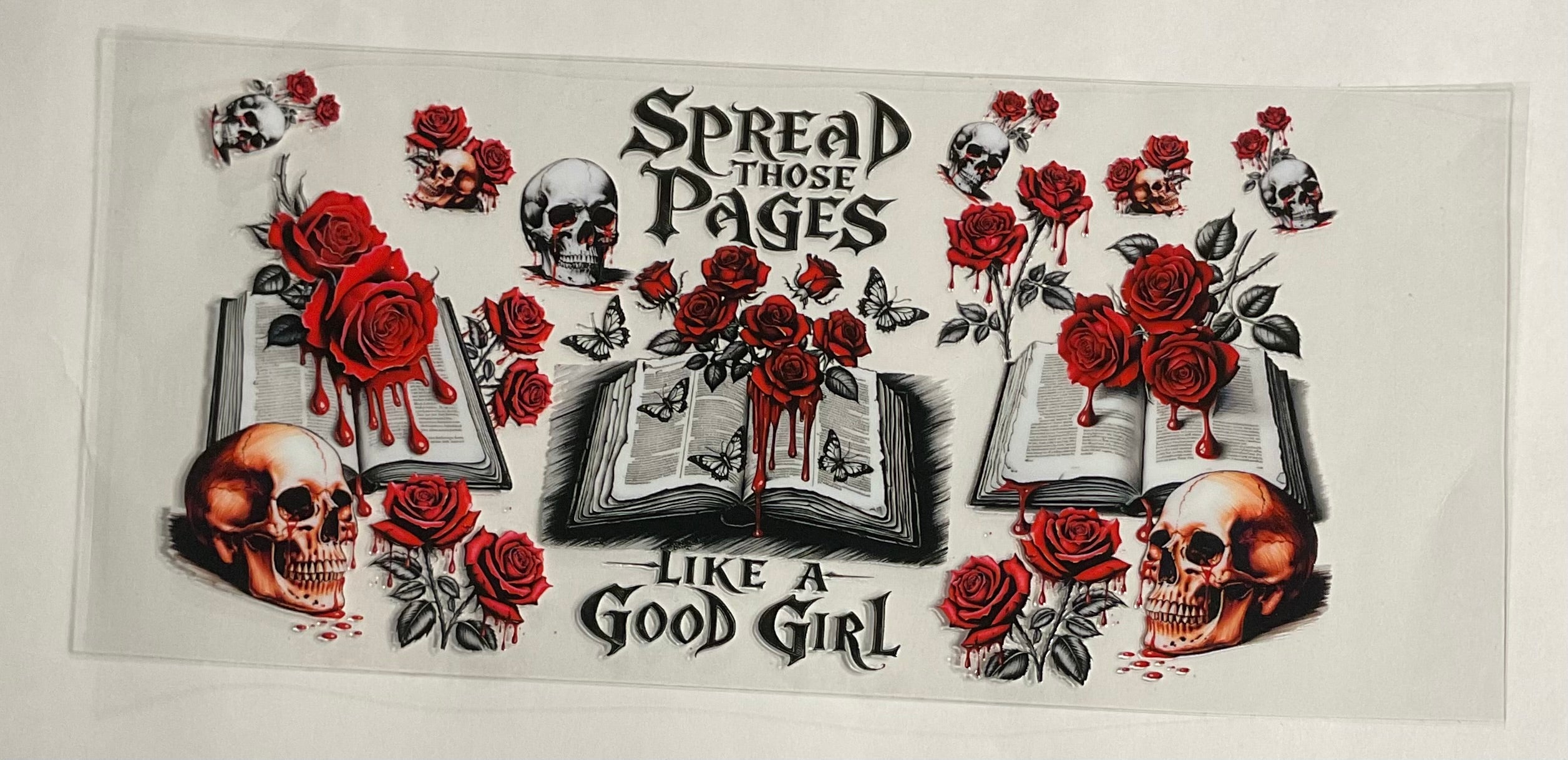 Spread those pages like a good girl