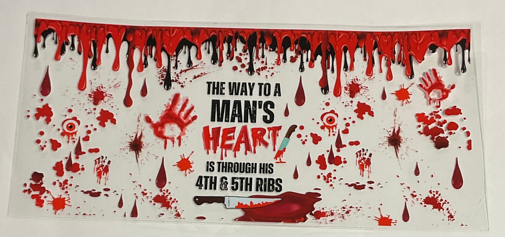 True Crime- "The way to a man's heart is through his 4th&5th ribs"