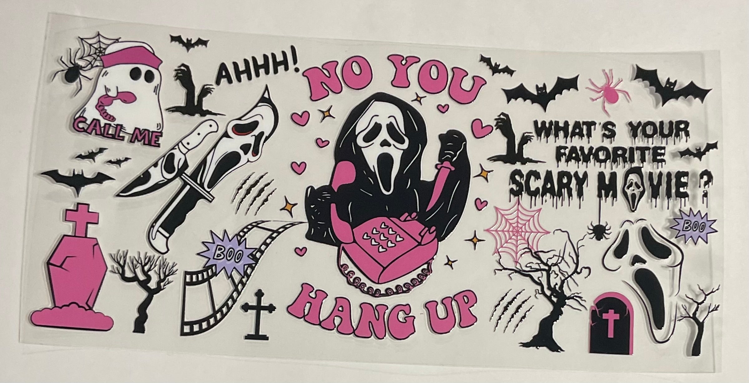 No you hang up! Ghostface