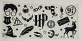 Harry Potter(black no color)