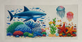 Shark with reef