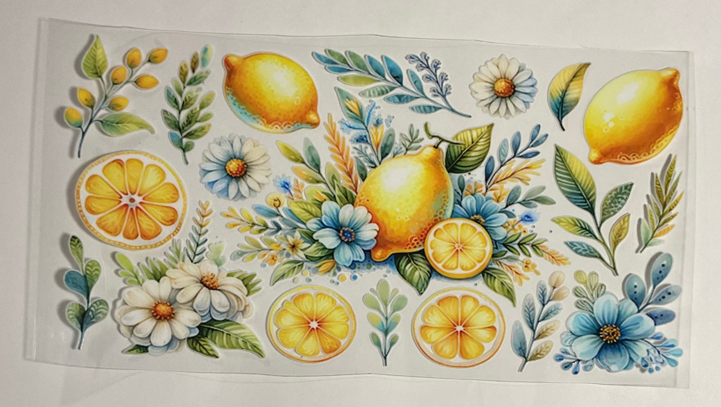 Lemon/flowers