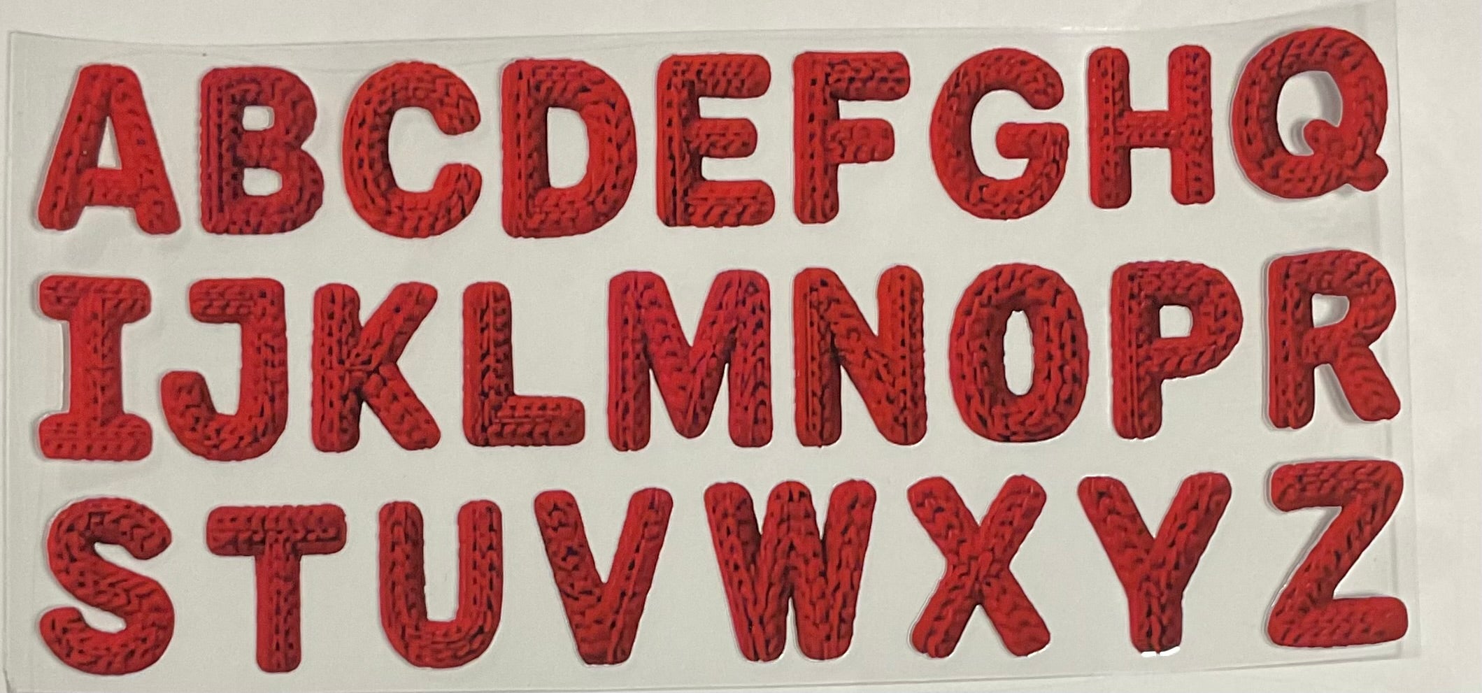 Red Letters