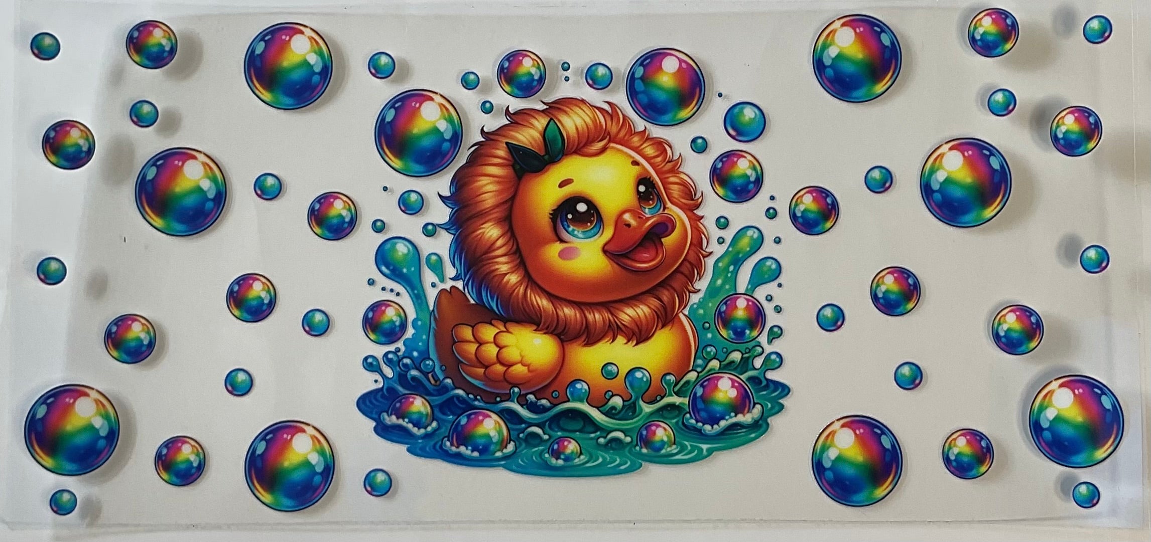 Duck w/ lions mane