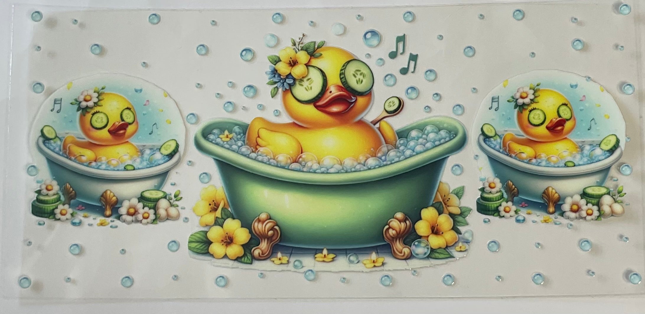 Duck in a tub