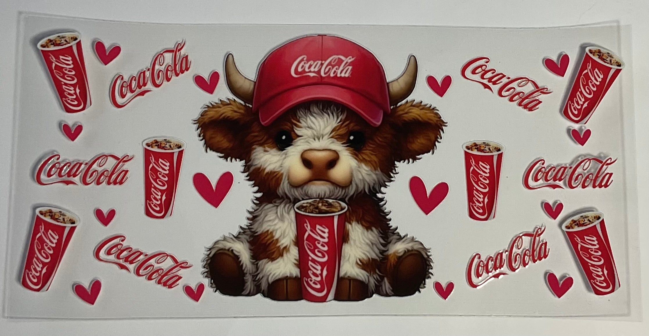 Cow with Coca Cola