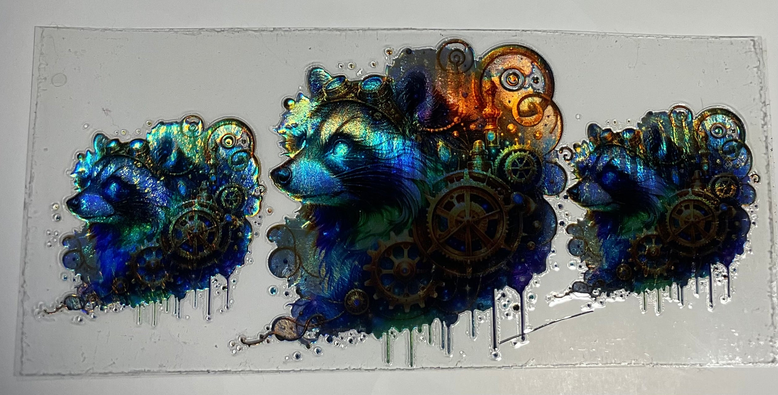 Raccoon (Iridescent)