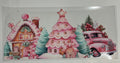 Christmas Tree and Pink Truck