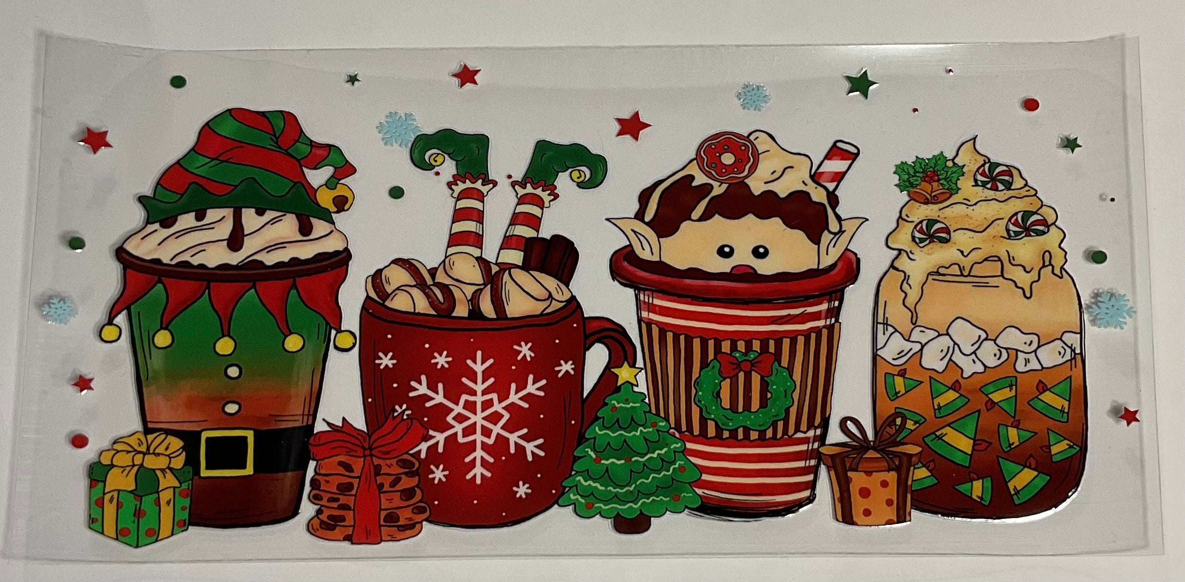 Red & Green Elf Drinks