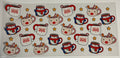 Cups of hot cocoa