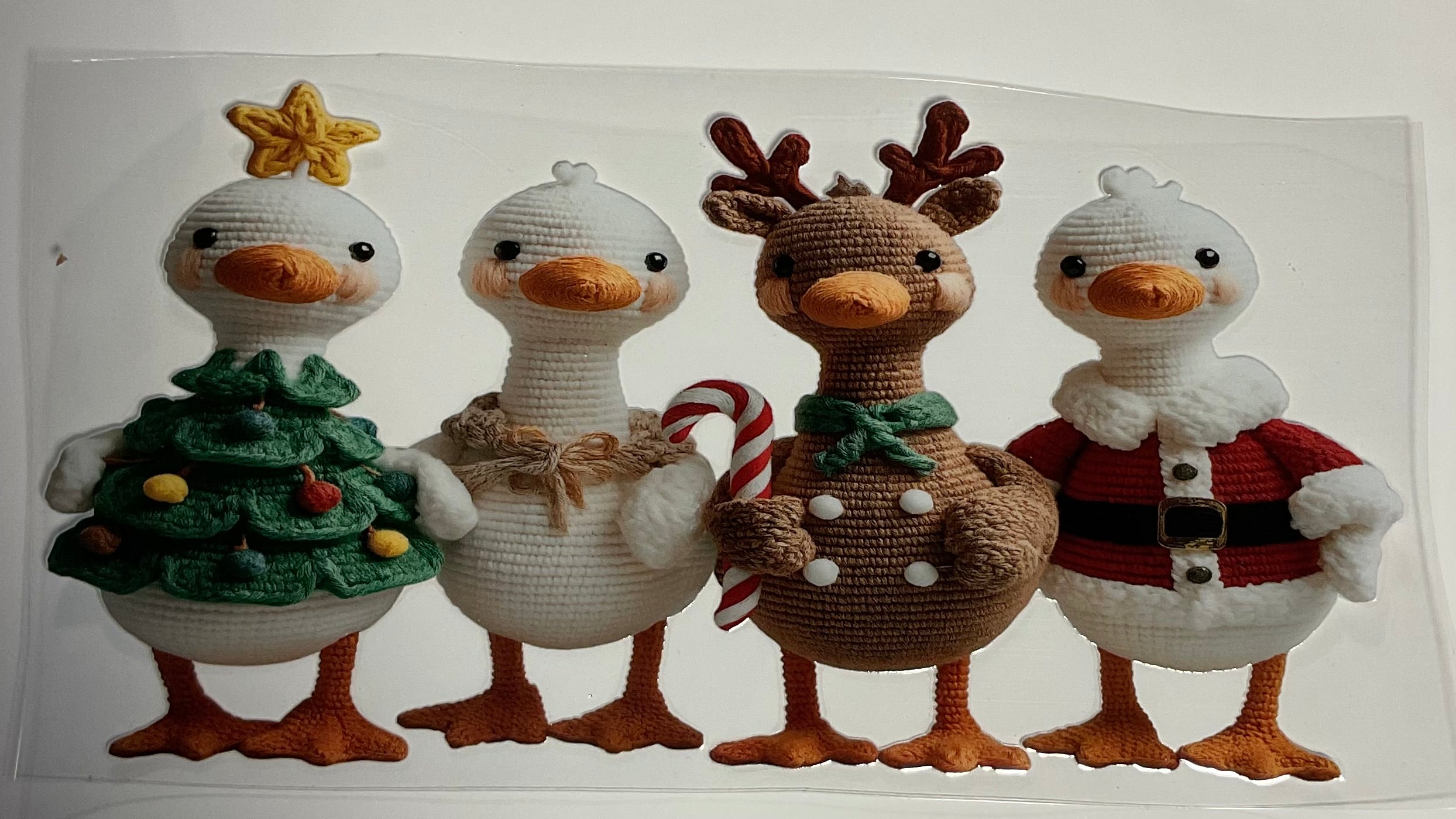 Santa Outfits on ducks