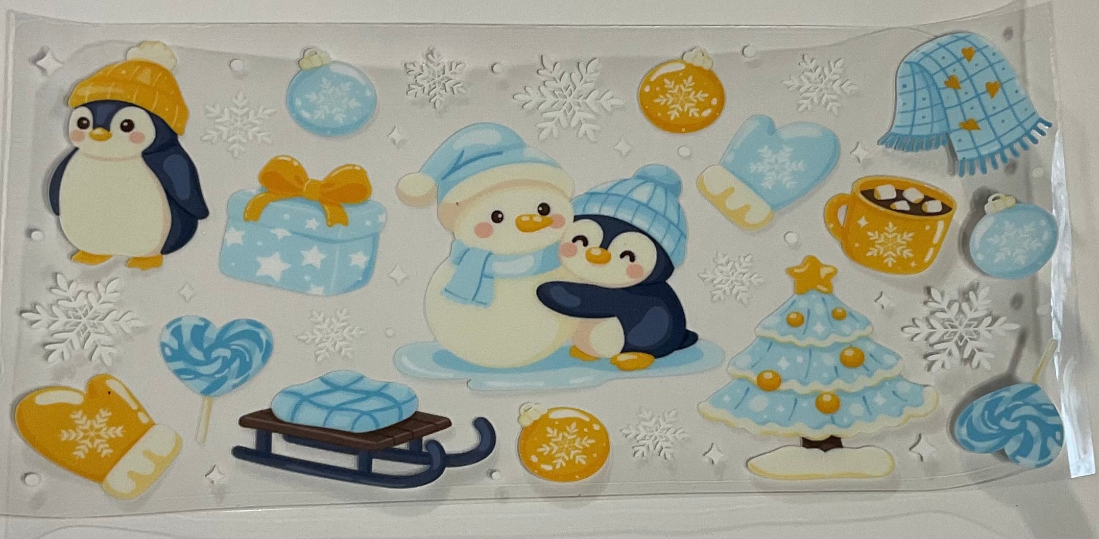 Snowman & Penguin