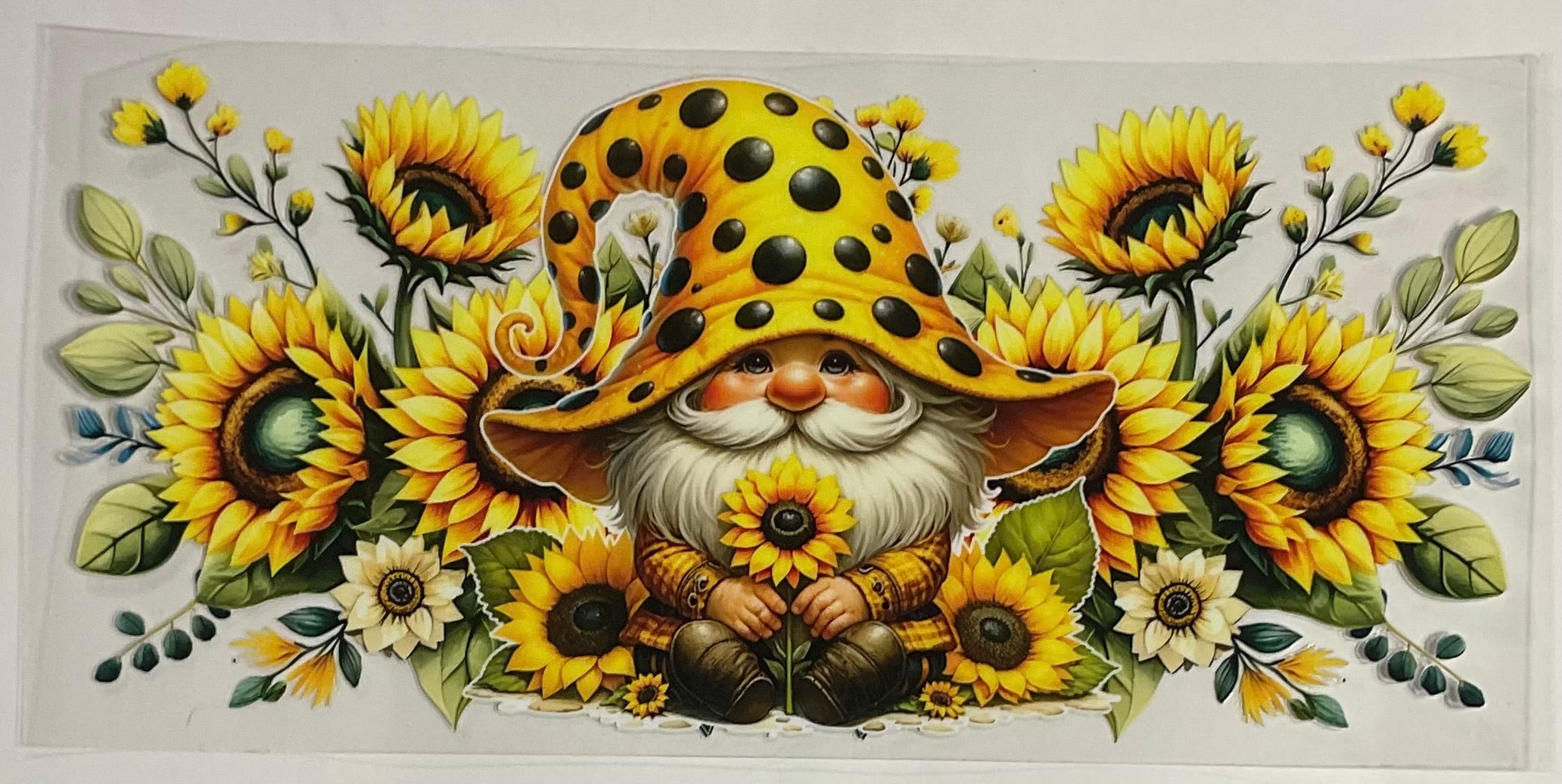 Gnome(Yellow w/ Sunflower)