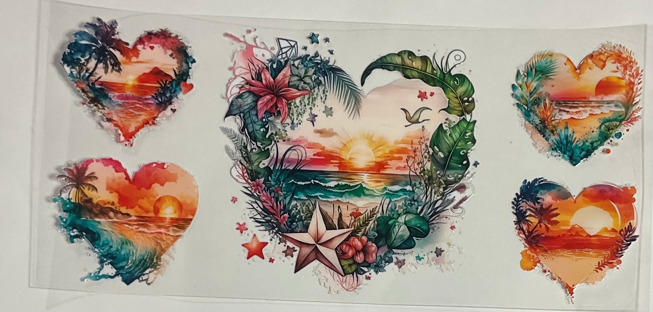 Summer Beach in Hearts
