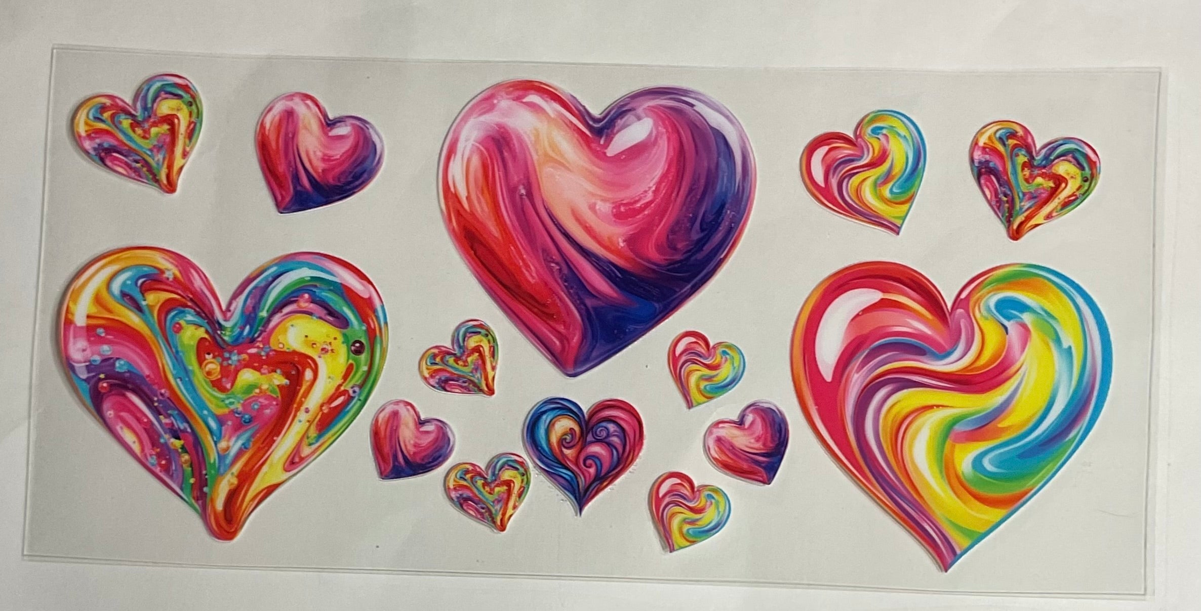 Colorful Hearts