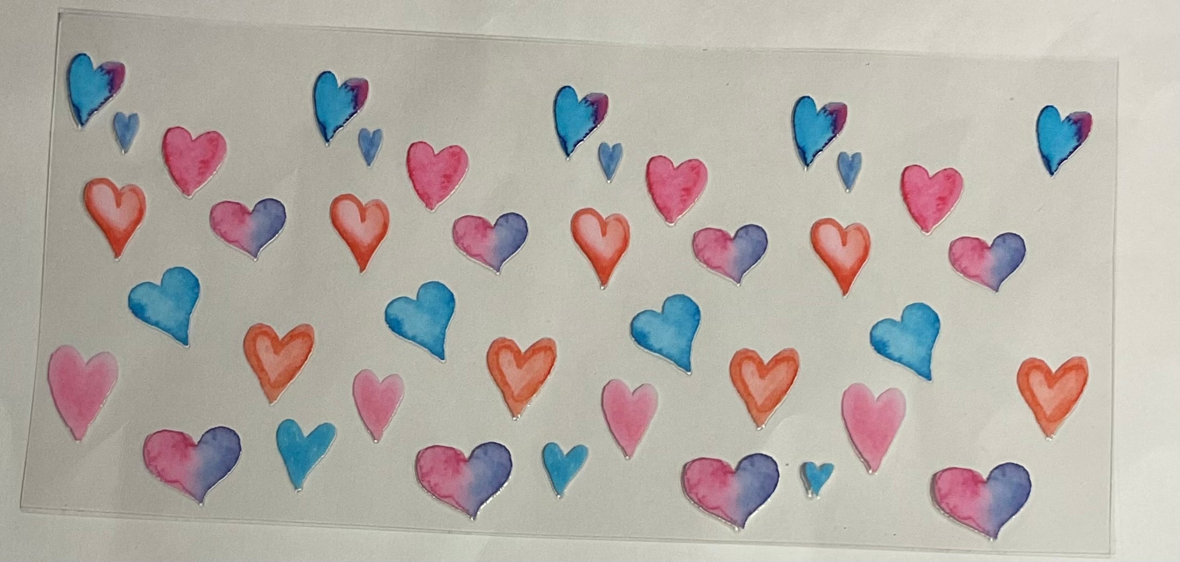 Colorful Hearts