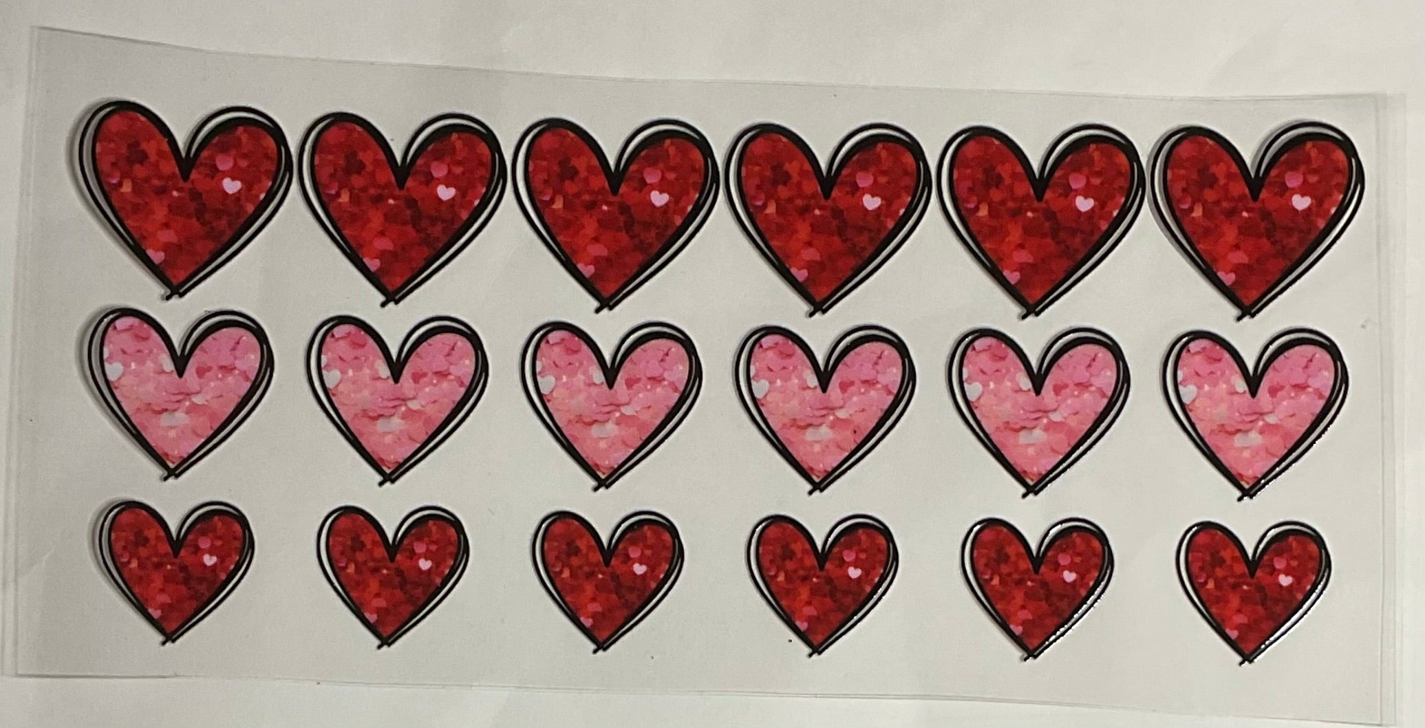 Red & Pink Hearts
