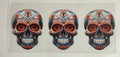 Skulls with Flowers