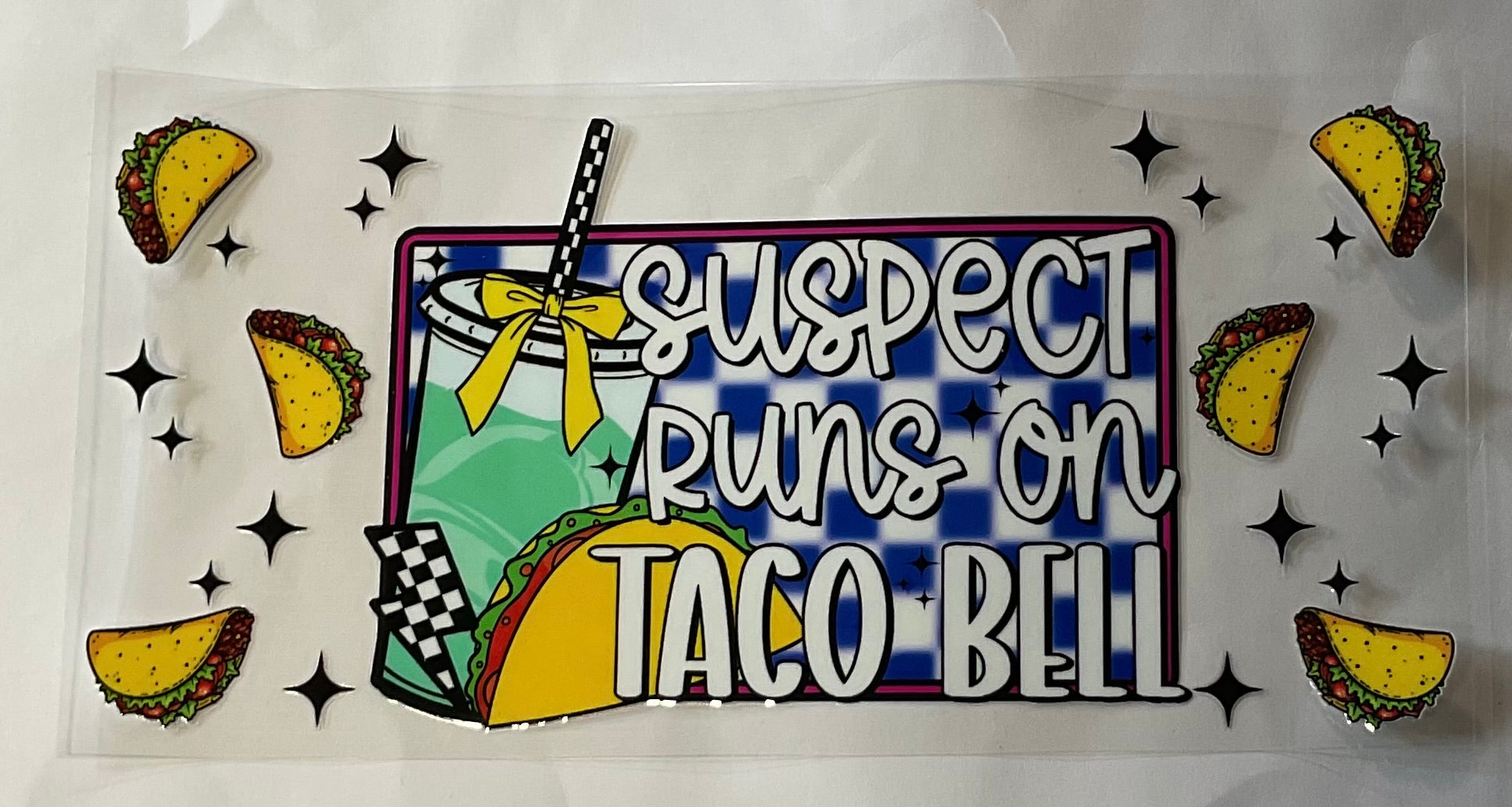 Suspect runs on Taco Bell