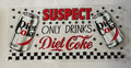 Suspect only drinks Diet Coke