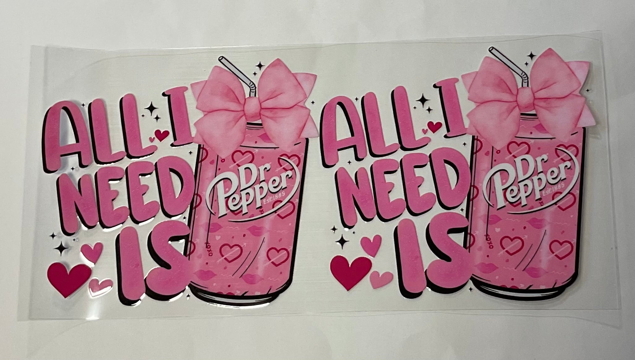 All I need is a Dr. Pepper