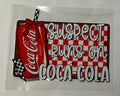 Suspect runs on Coca Cola