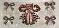 Cheetah w/ bows