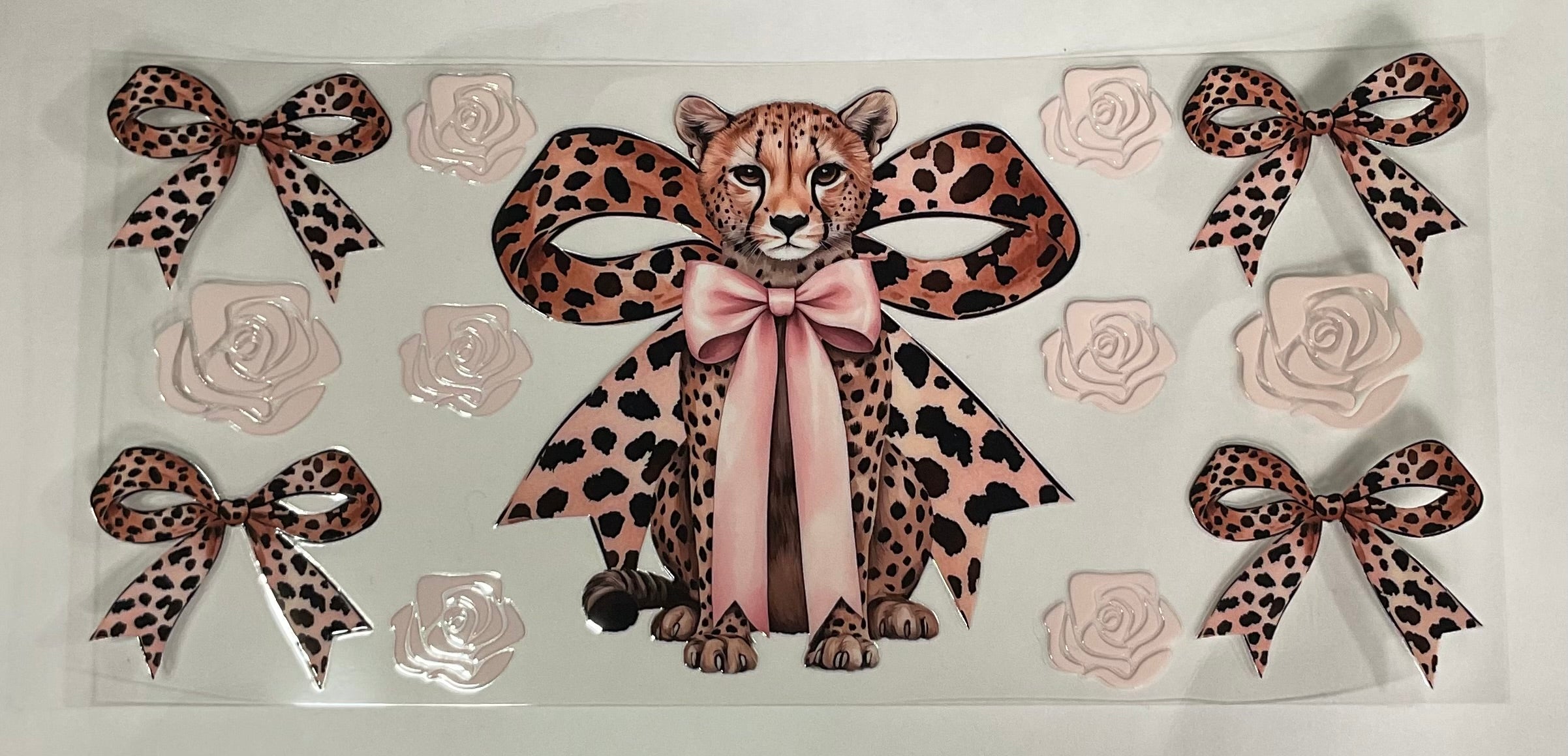 Cheetah w/ bows