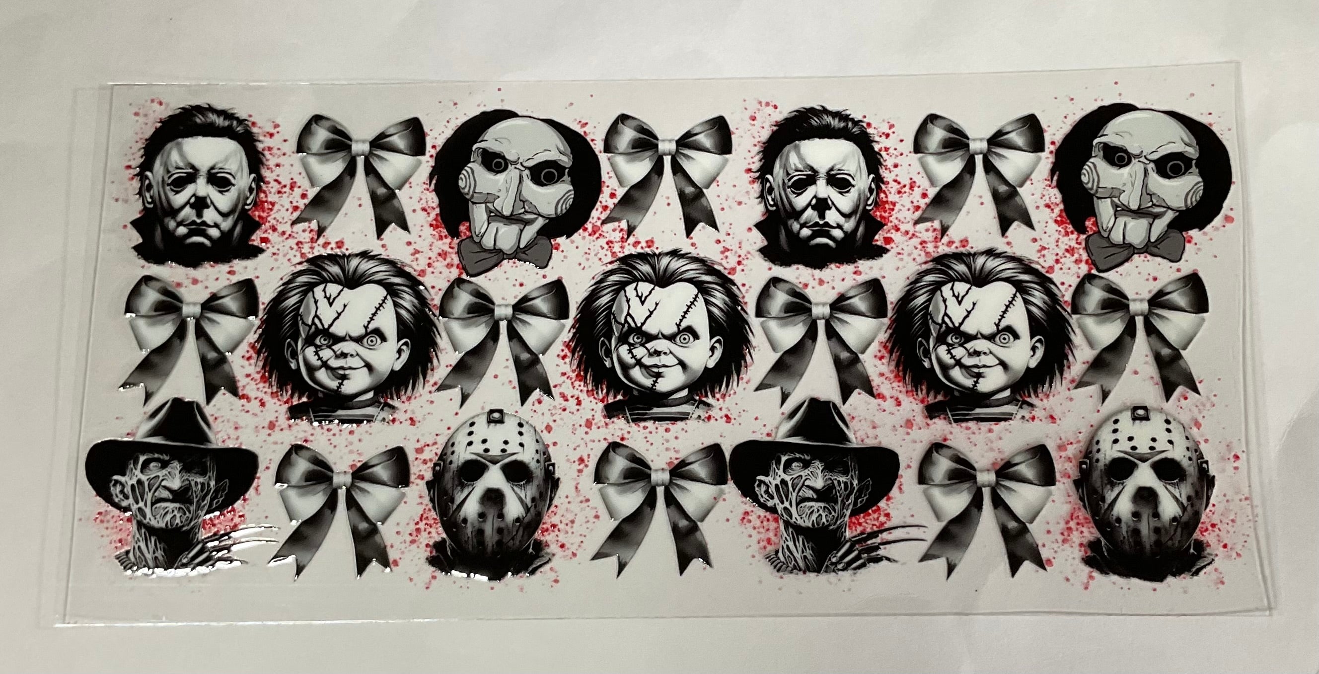 Halloween Characters w/ bows