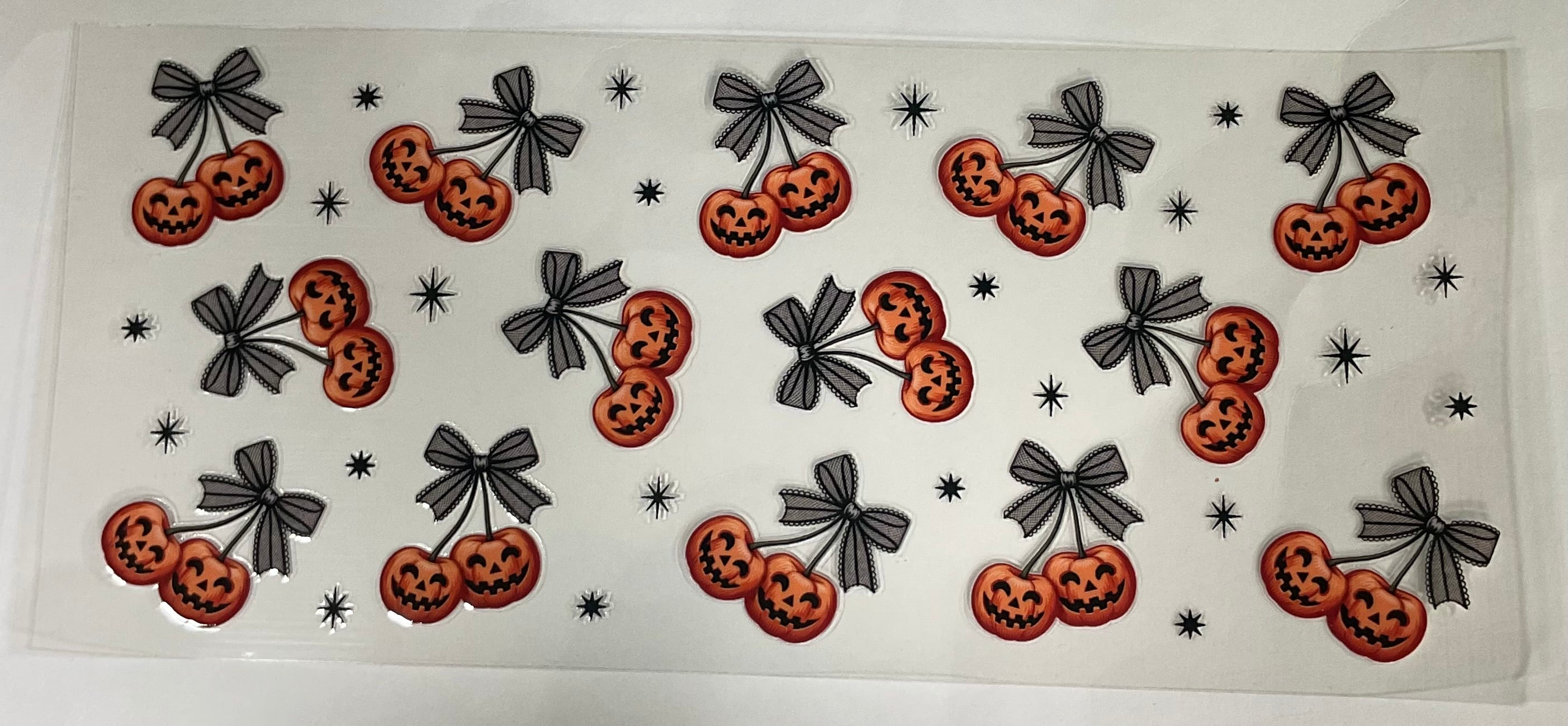 Pumpkins with bows