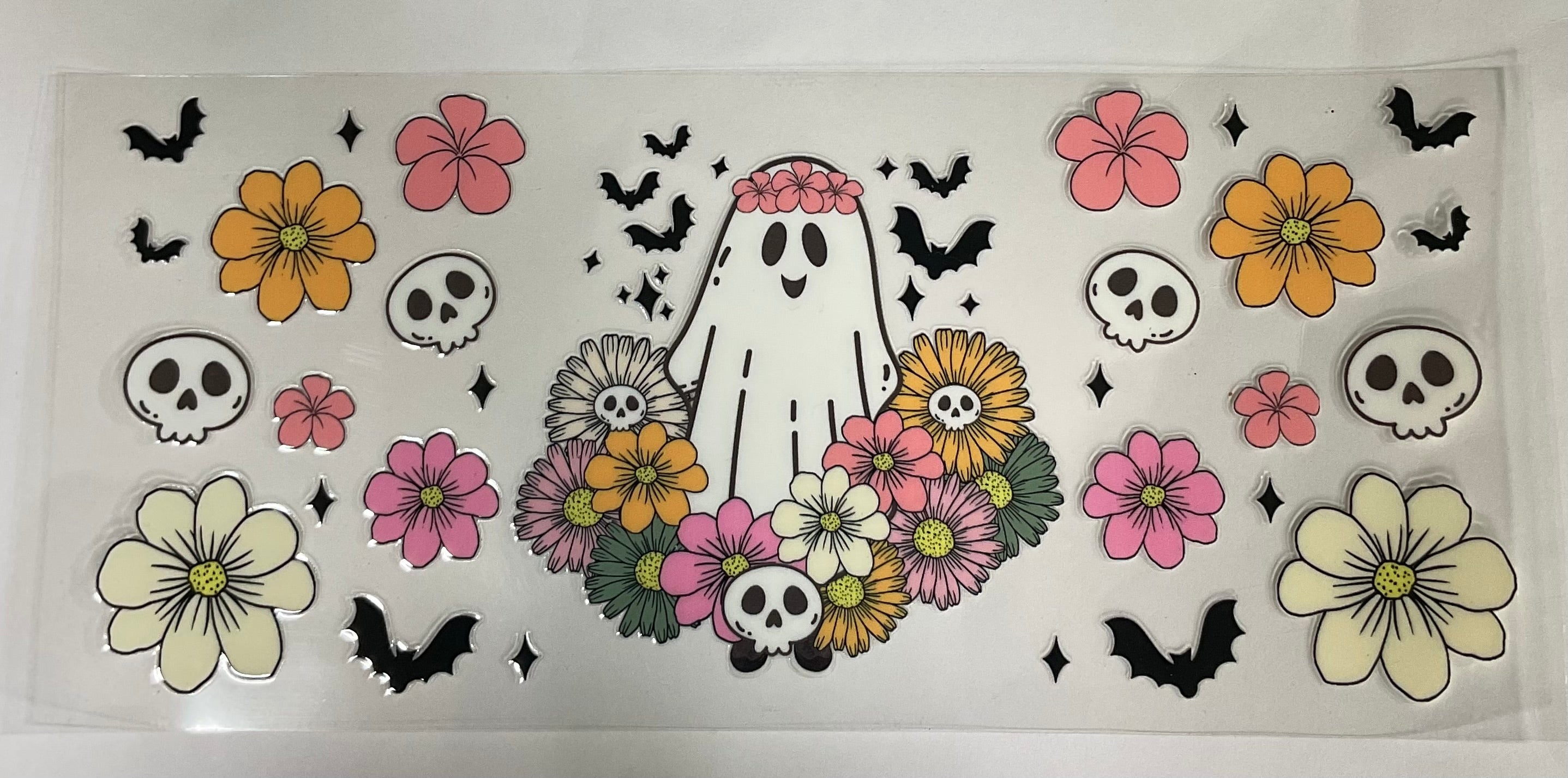 Ghost w/ flowers