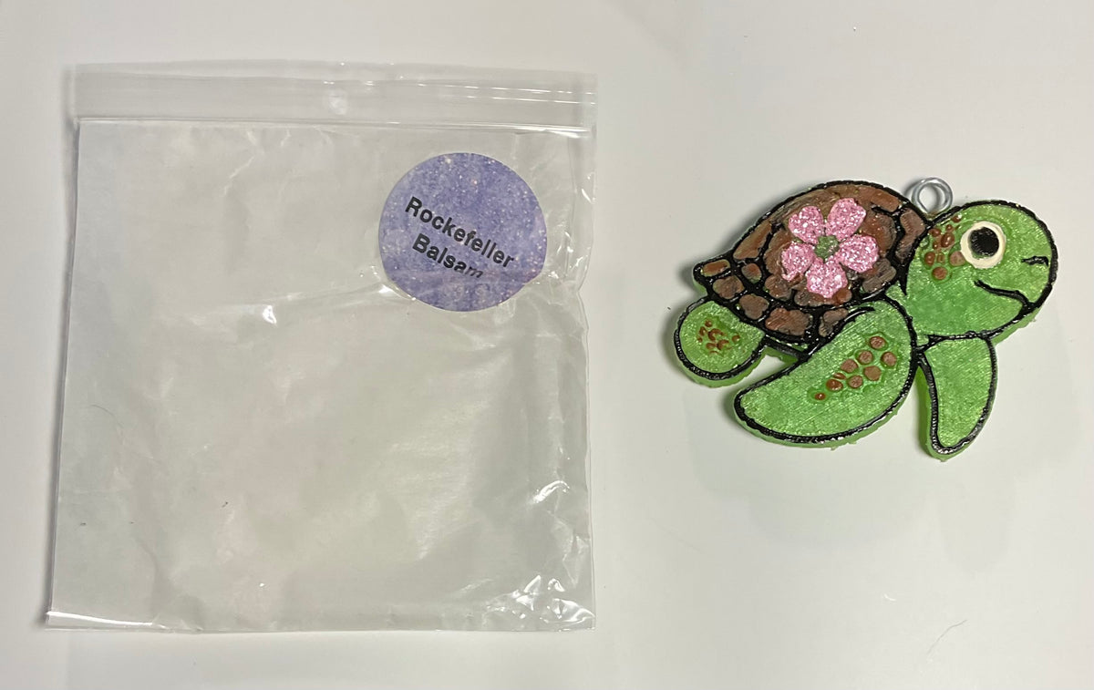 Freshie- Turtle - Scent: Rockefeller Balsam