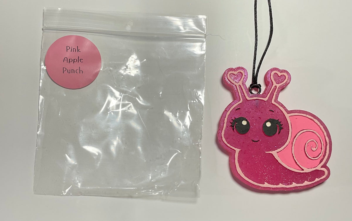 Freshie- Snail - Scent: Pink Apple Punch