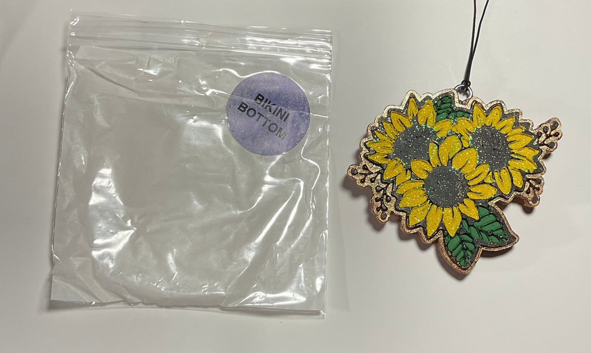 Freshie- Sunflowers - Scent: Bikini Bottom