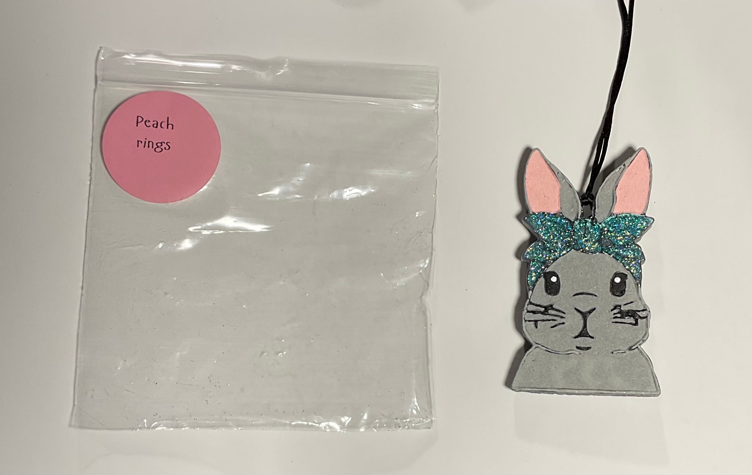 Freshie- Bunny - Scent: Peach Rings