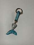 Rhinestone Key - Teal Mermaid Tale