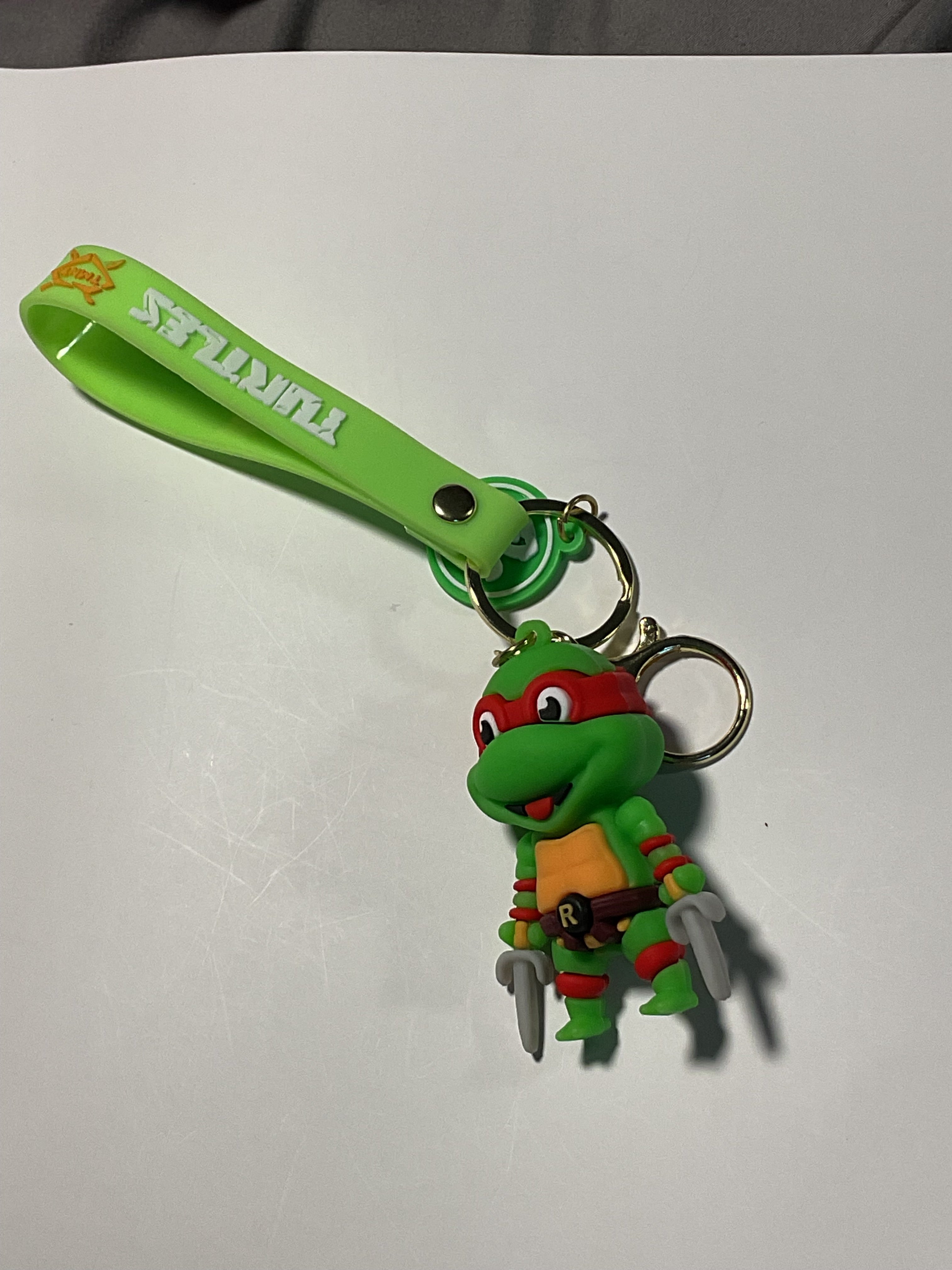 Character Key Chains - Turtle Red