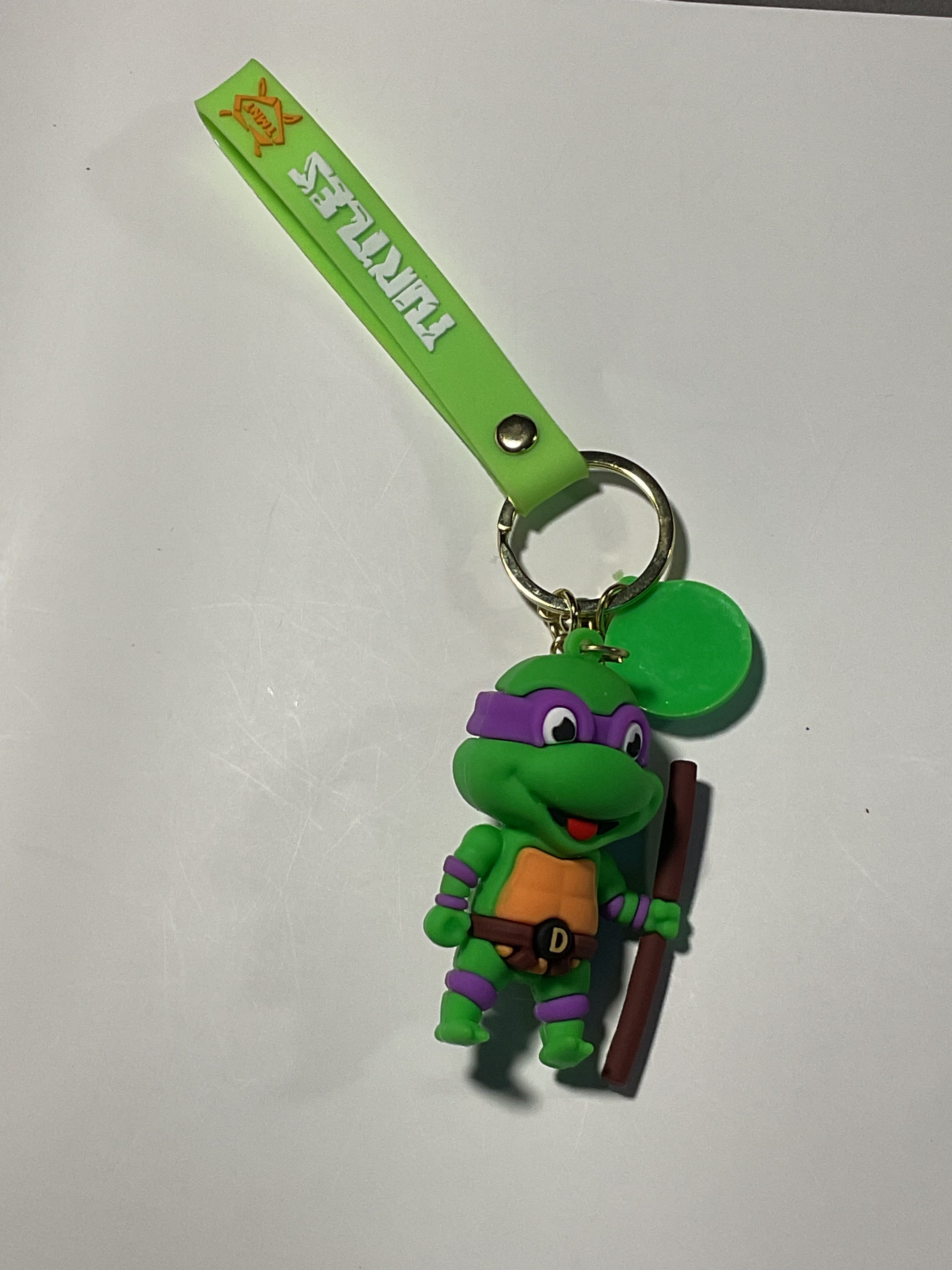 Character Key Chains - Turtle Purple