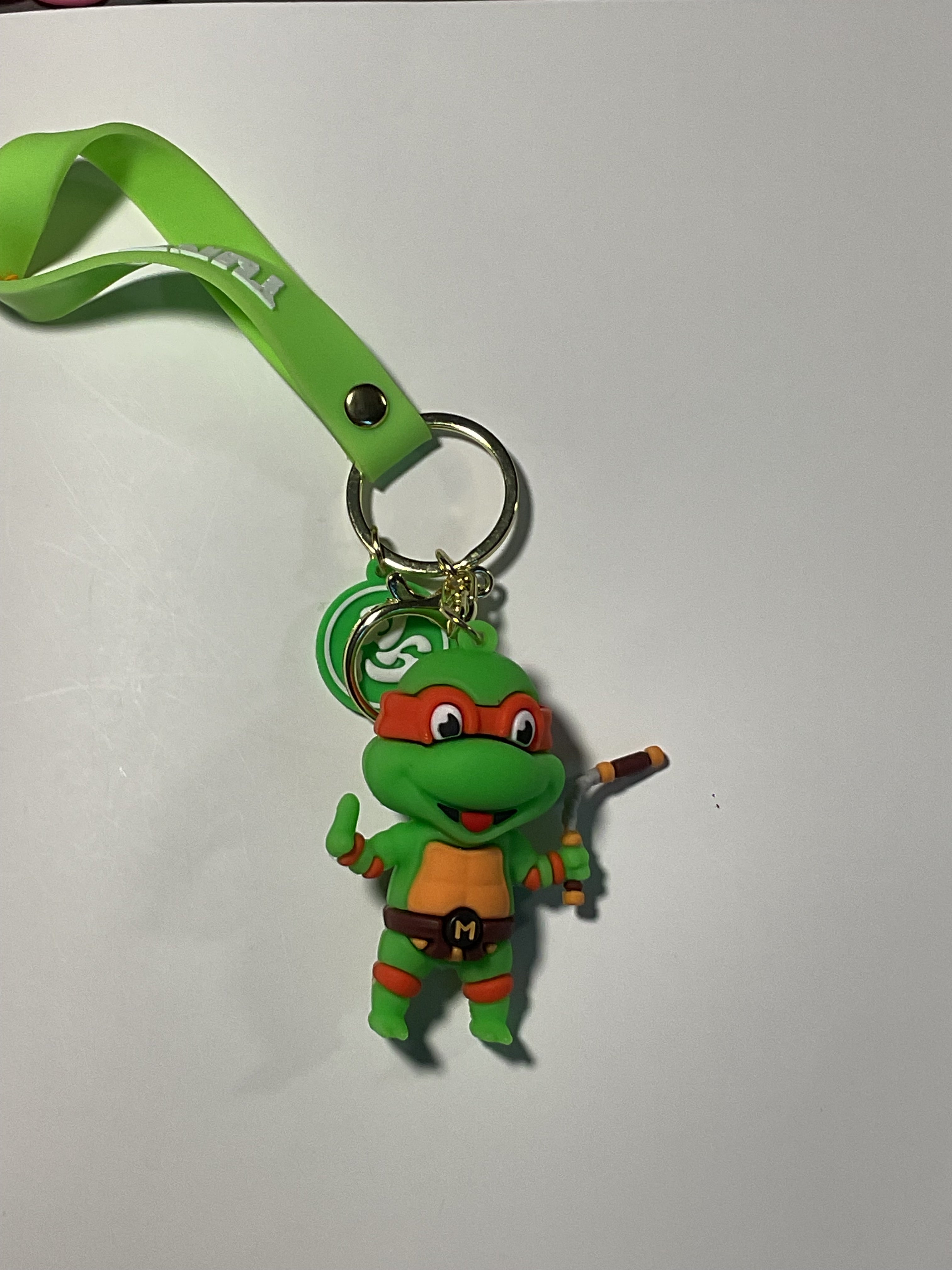 Character Key Chains - Turtle Orange