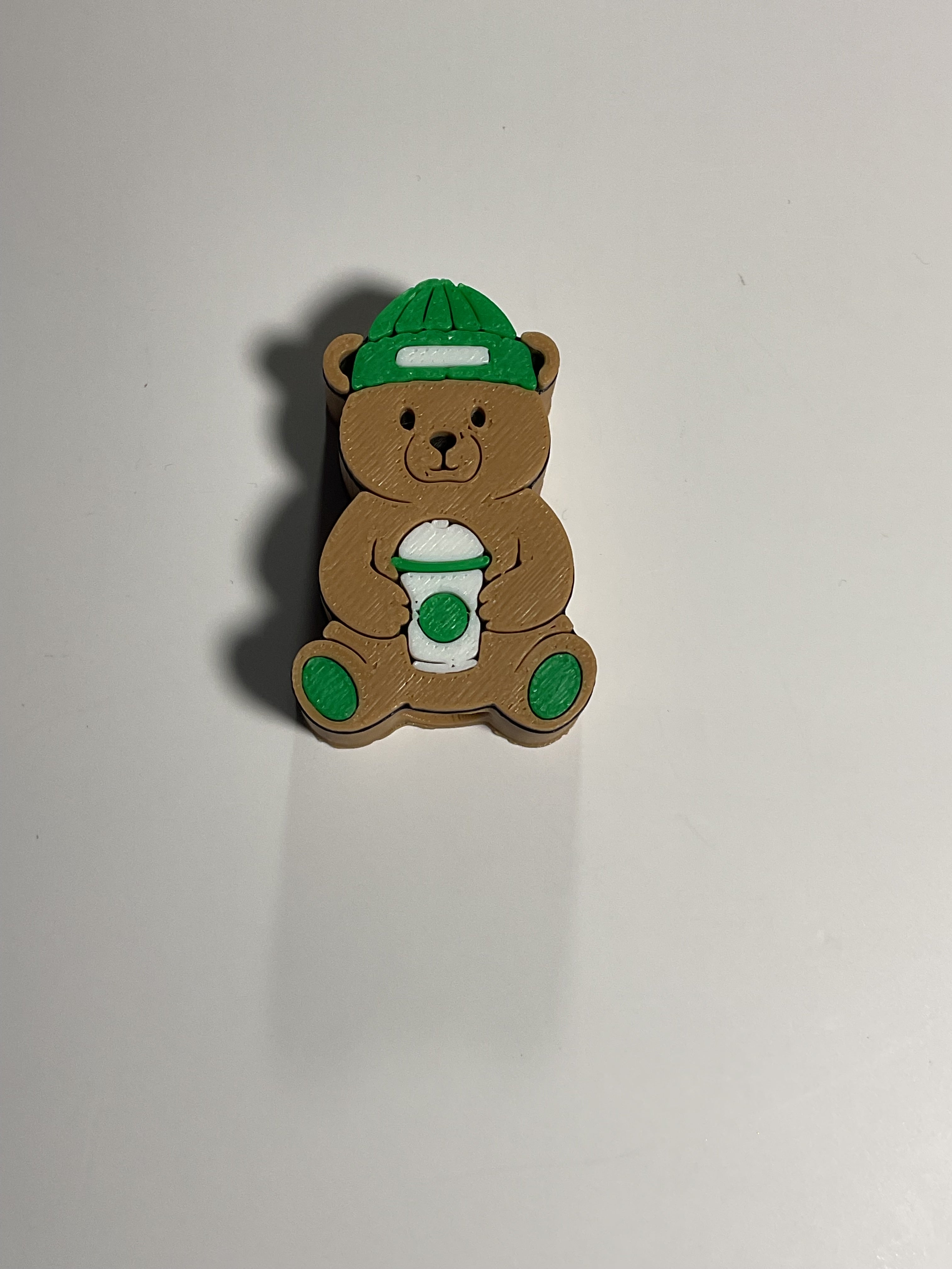 Regular Sized Straw Topper - Starbies Bear