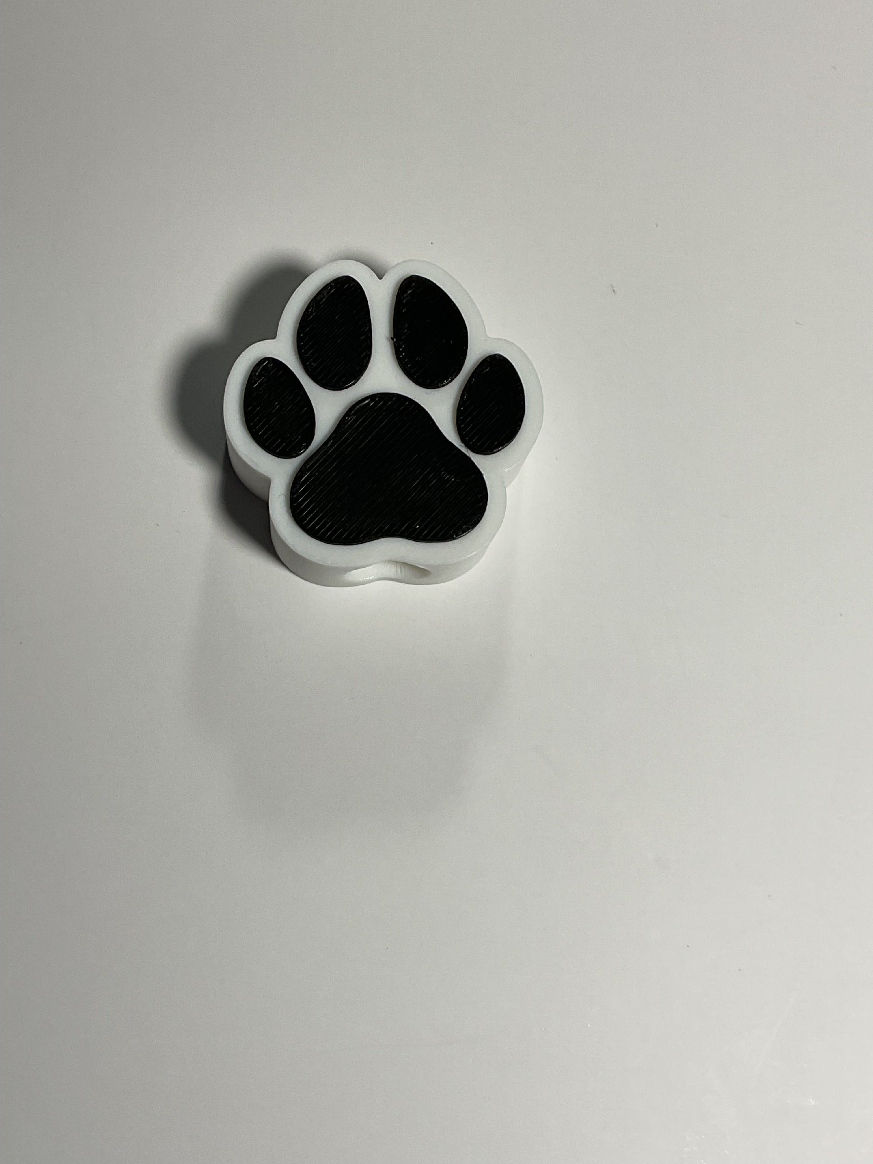Regular Sized Straw Topper - Small Paw Print