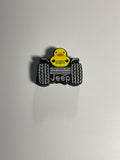 Regular Sized Straw Topper - Duck Jeep