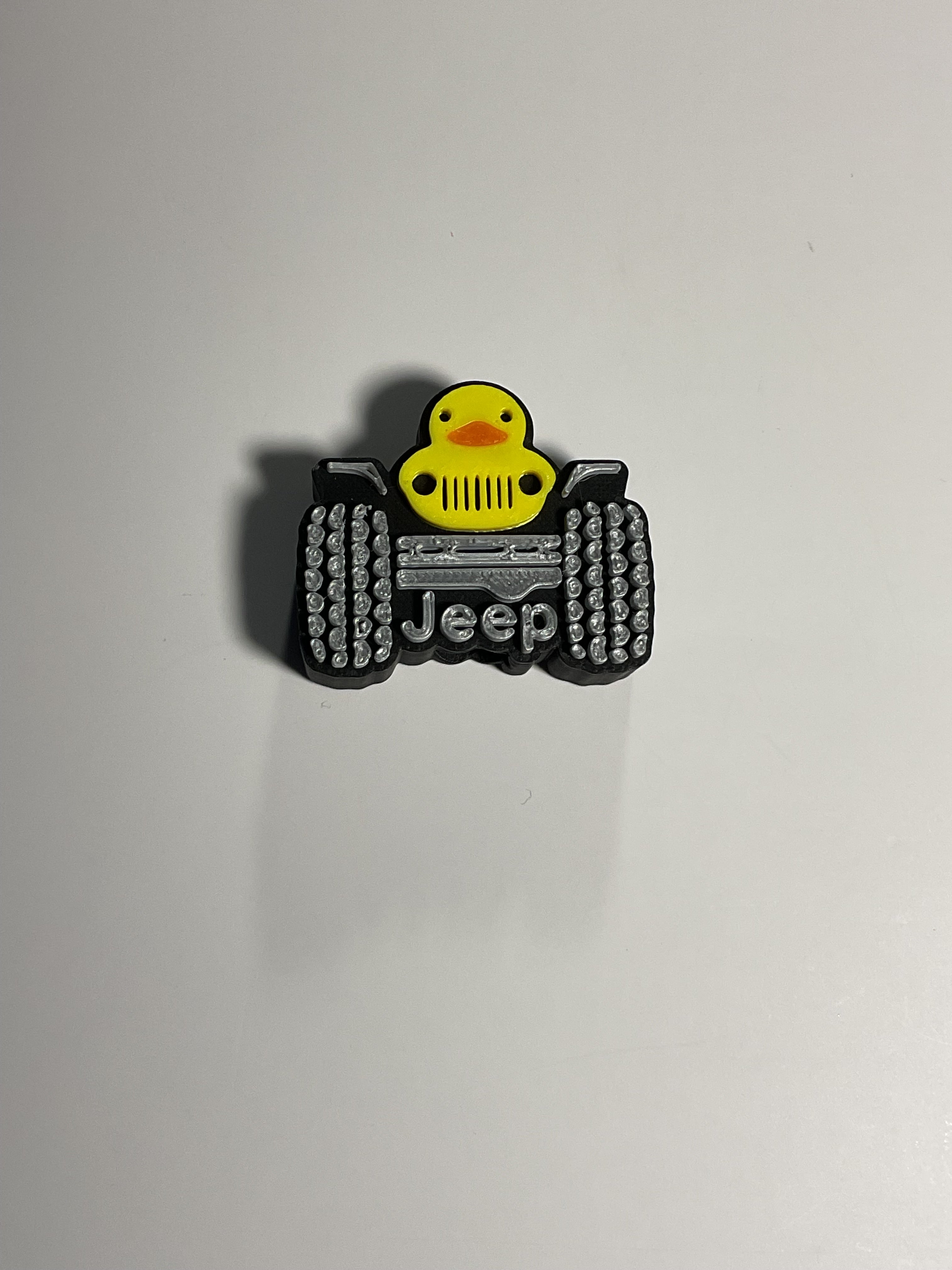 Regular Sized Straw Topper - Duck Jeep