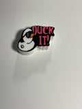 Regular Sized Straw Topper - Duck It
