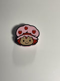 Regular Sized Straw Topper - Strawberry