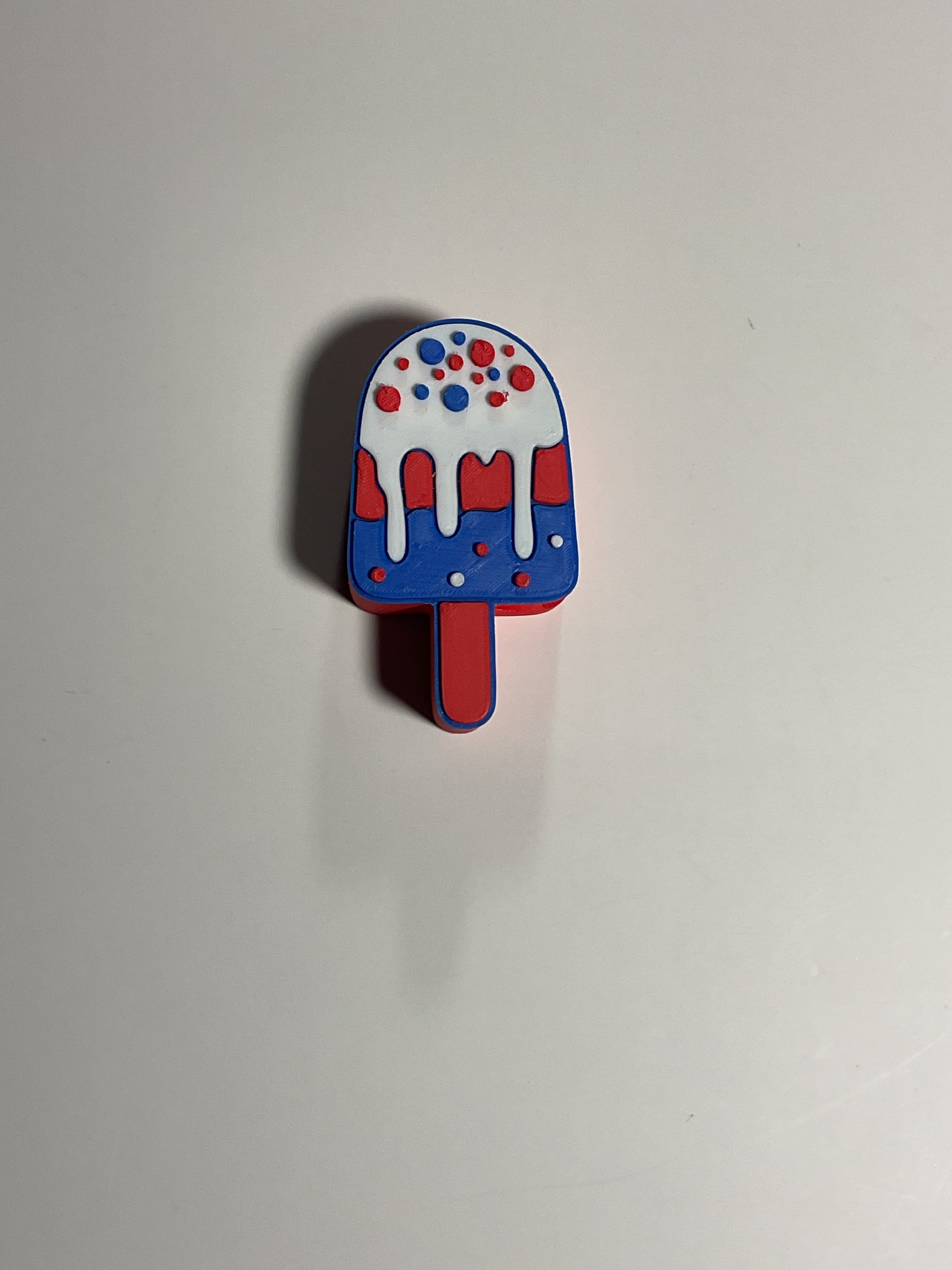 Regular Sized Straw Topper - Red White & Blue