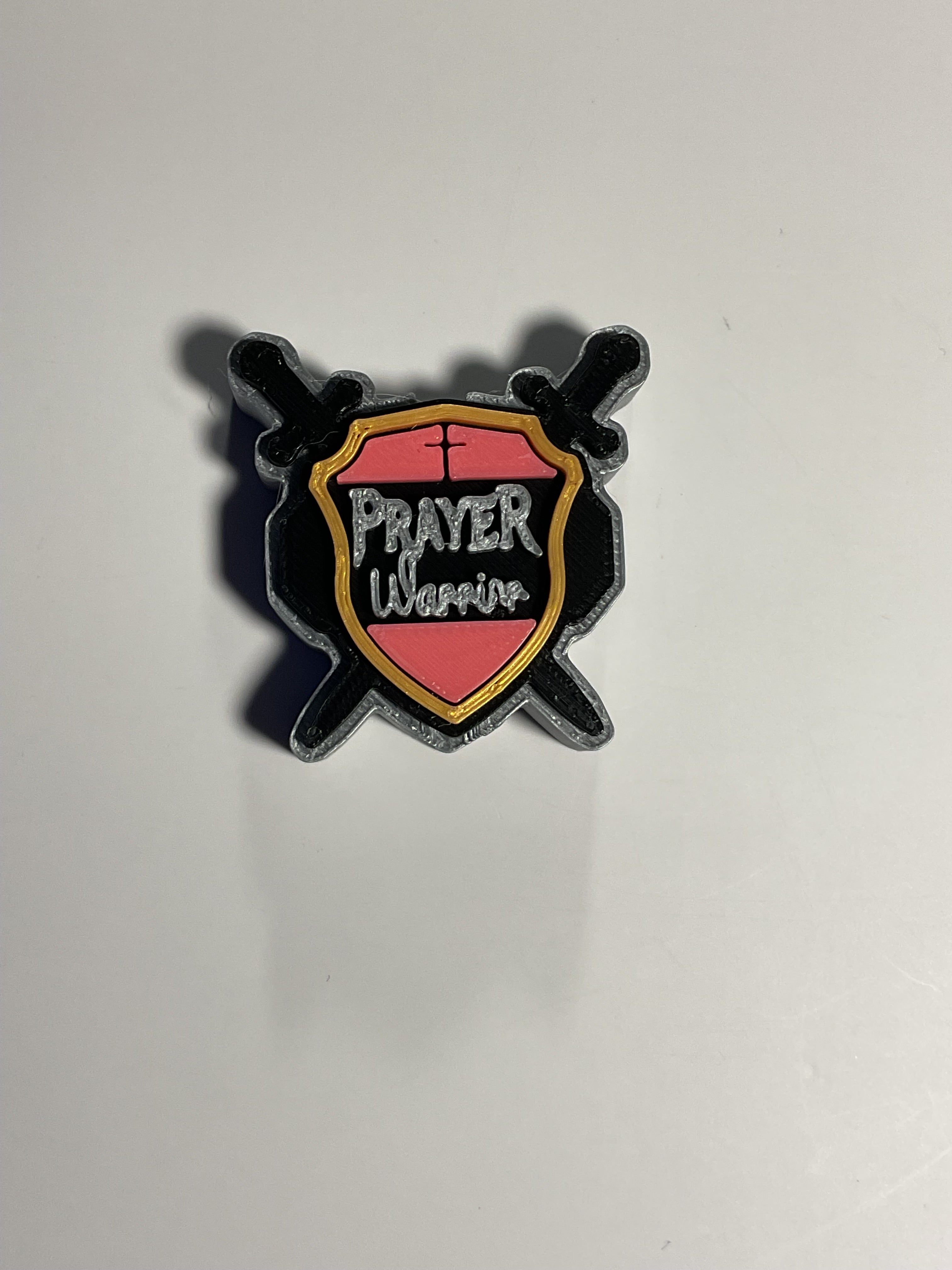 Regular Sized Straw Topper - Prayer Warrior