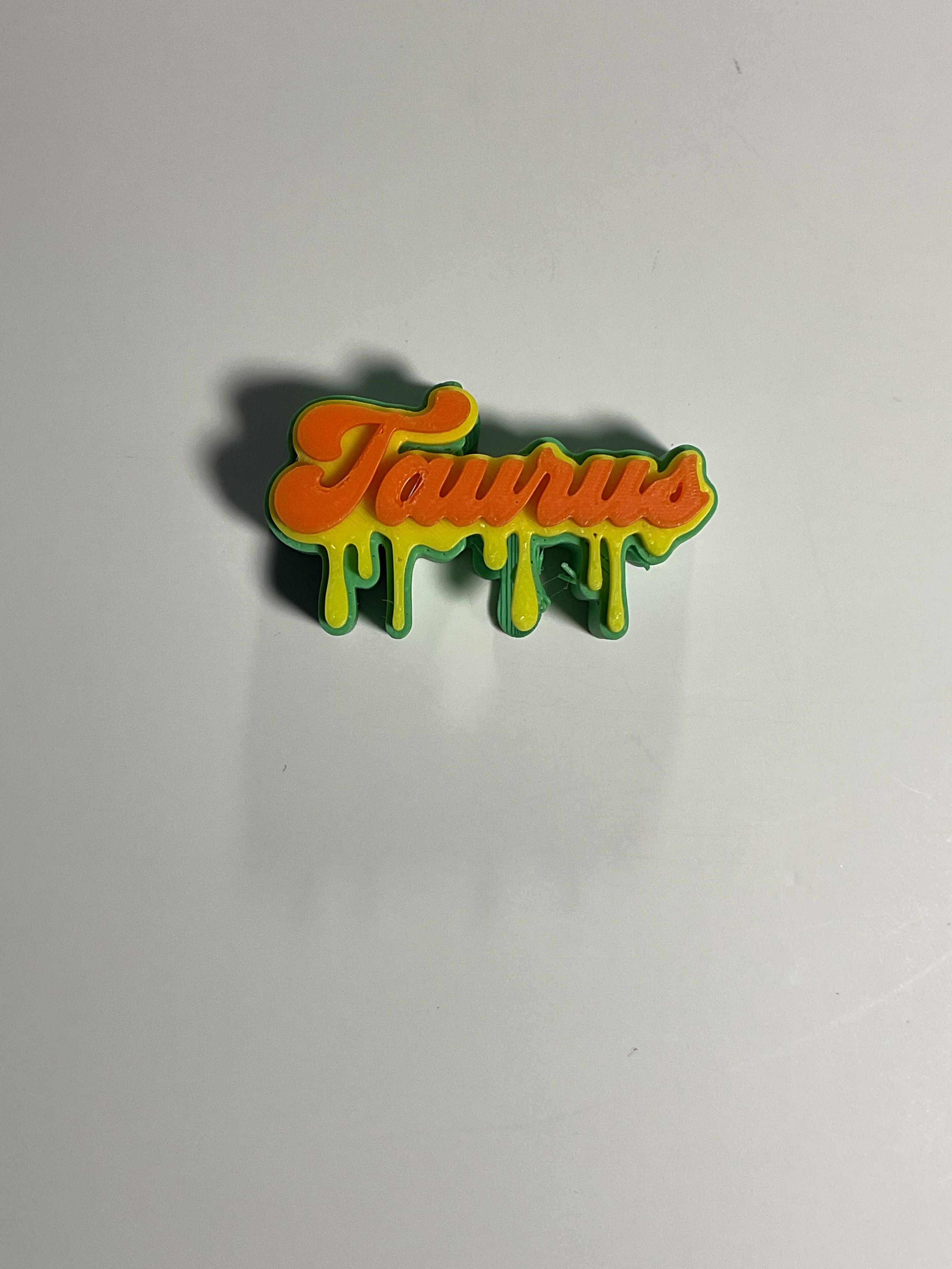 Regular Sized Straw Topper - Taurus