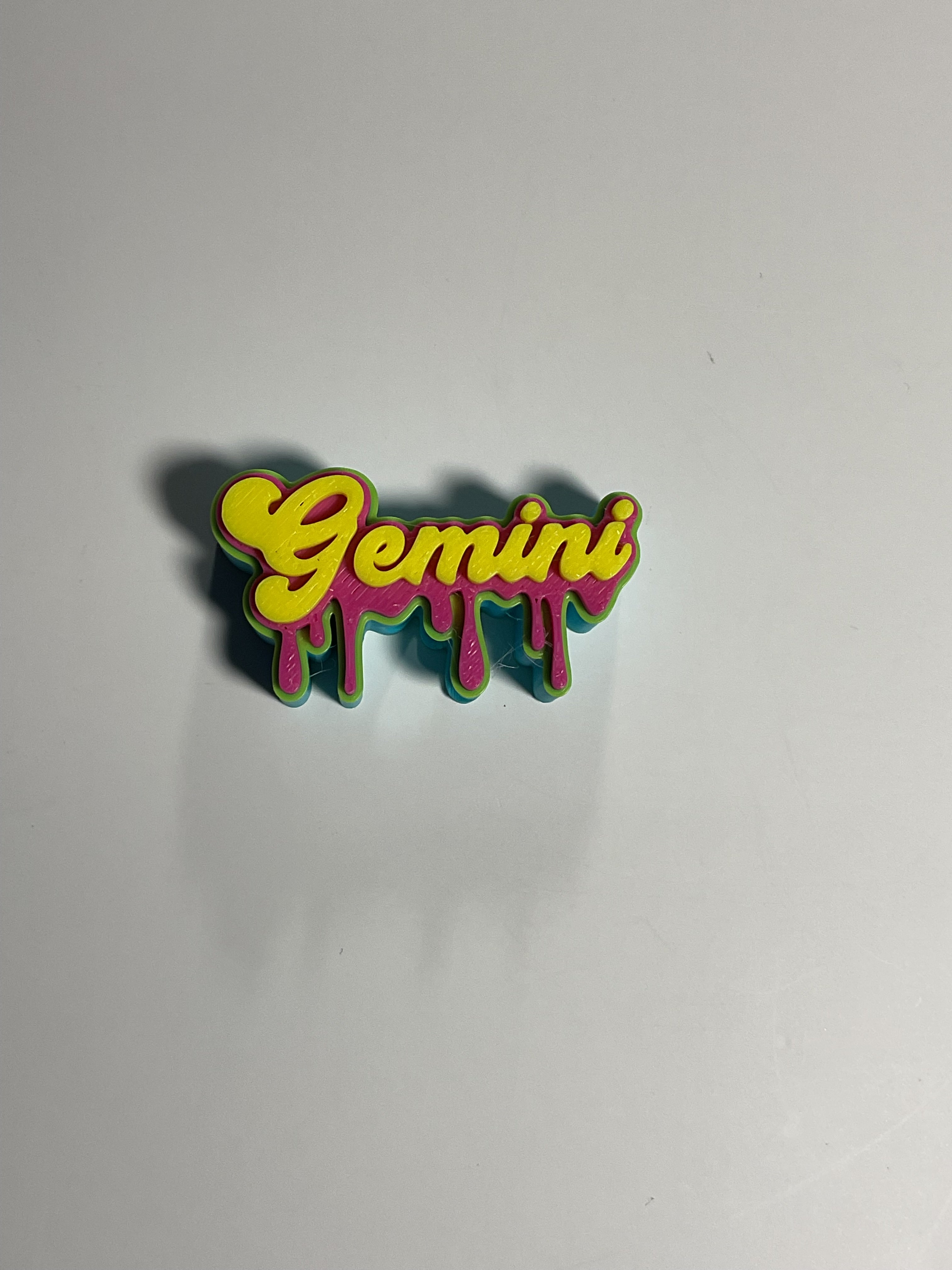 Regular Sized Straw Topper - Gemini